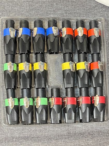 แพ็ค 10ตัว สเปคคอนลําโพง สเปคคอน ตัวผู้ Speakon Male สเปคค่อนลำโพง แจ็คสเปคคอน สเปคคอนตู้ลำโพง