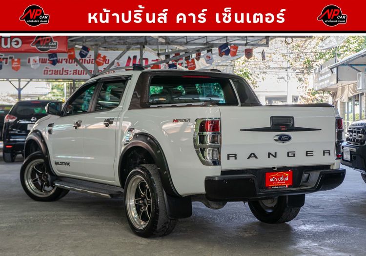 Ford Ranger 2016 2.2 Hi-Rider Wildtrak Pickup ดีเซล ไม่ติดแก๊ส เกียร์อัตโนมัติ ขาว รูปที่ 4