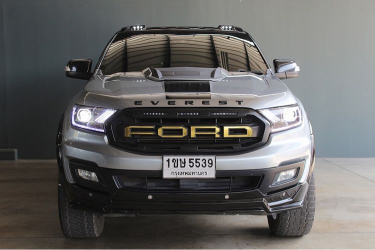 Ford Everest 2021 2.0 Bi-Turbo Titanium+ 4WD Utility-car ดีเซล ไม่ติดแก๊ส เกียร์อัตโนมัติ เทา รูปที่ 2