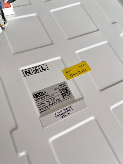 โคมไฟ LED Panel ฝังฝ้า แอลแอนด์อี 60×120 ซม. ของแท้ รูปที่ 8