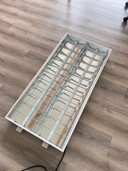 โคมตะแกรงฝังฝ้า เพดาน ขนาด 60×120 ซม.