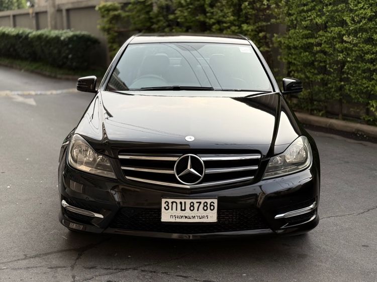 Mercedes-Benz C-Class 2014 C200 Kompressor Sedan เบนซิน ไม่ติดแก๊ส เกียร์อัตโนมัติ ดำ รูปที่ 4
