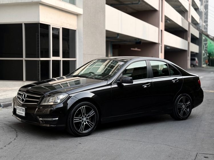Mercedes-Benz C-Class 2014 C200 Kompressor Sedan เบนซิน ไม่ติดแก๊ส เกียร์อัตโนมัติ ดำ รูปที่ 3
