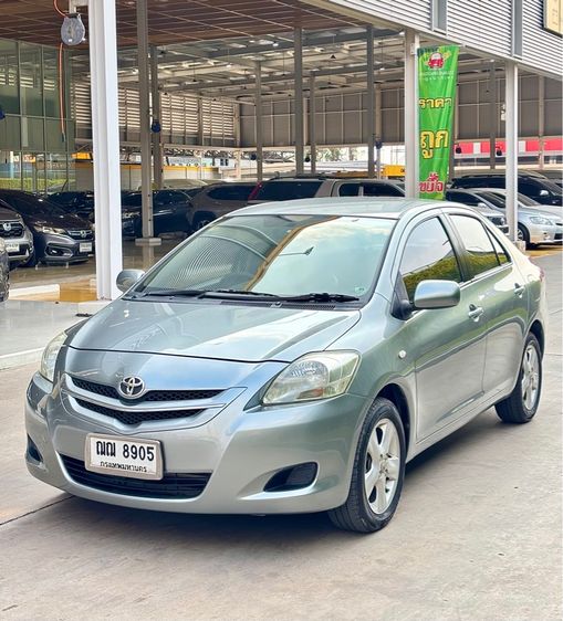 Toyota Vios 2008 1.5 E Ivory Sedan เบนซิน ไม่ติดแก๊ส เกียร์อัตโนมัติ เทา รูปที่ 2