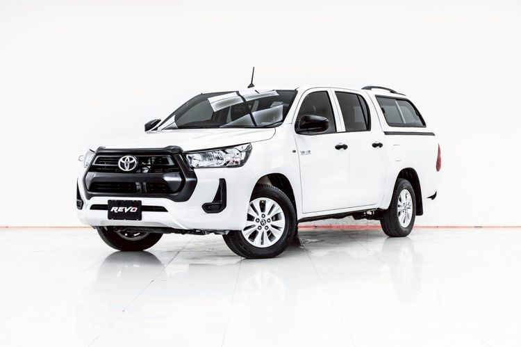Toyota Hilux Revo 2020 Double Cab 2.4 Mid Z Edition Pickup ไฮบริด ไม่ติดแก๊ส เกียร์อัตโนมัติ ขาว