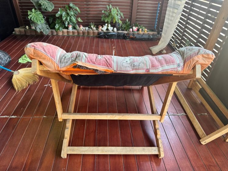 เตียงไม้ชายหาด พักผ่อน รูปที่ 4