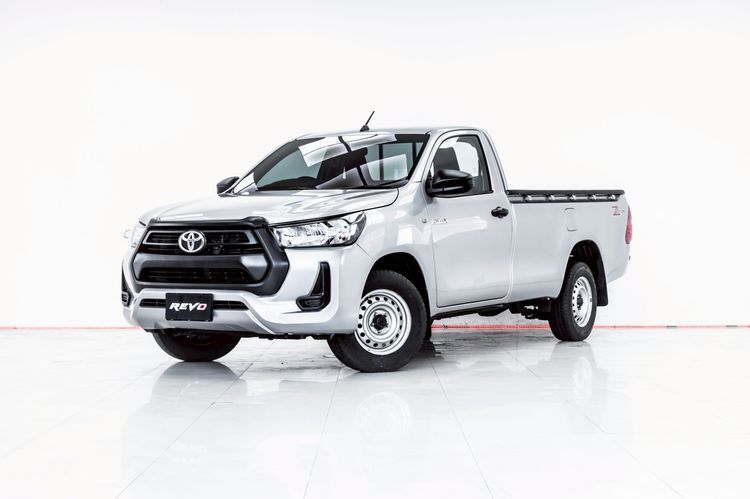 Toyota Hilux Revo 2021 2.4 Entry Pickup ดีเซล ไม่ติดแก๊ส เกียร์อัตโนมัติ เทา