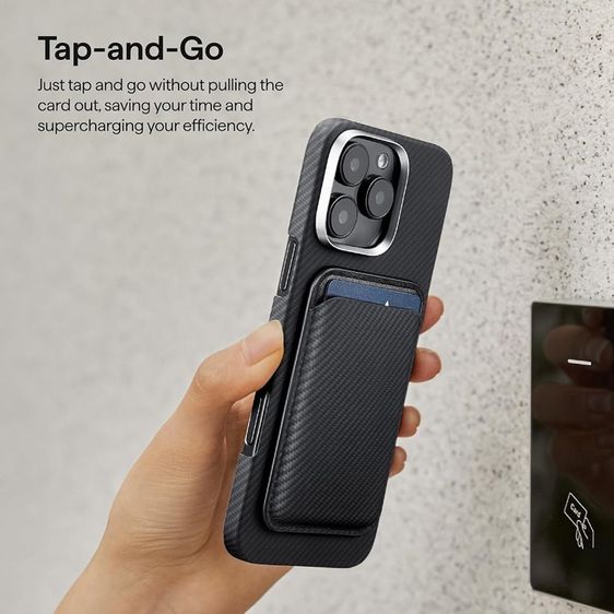 Pitaka magsafe wallet ที่เก็บบัตรติดมือถือ ของใหม่มือหนึ่ง รูปที่ 2