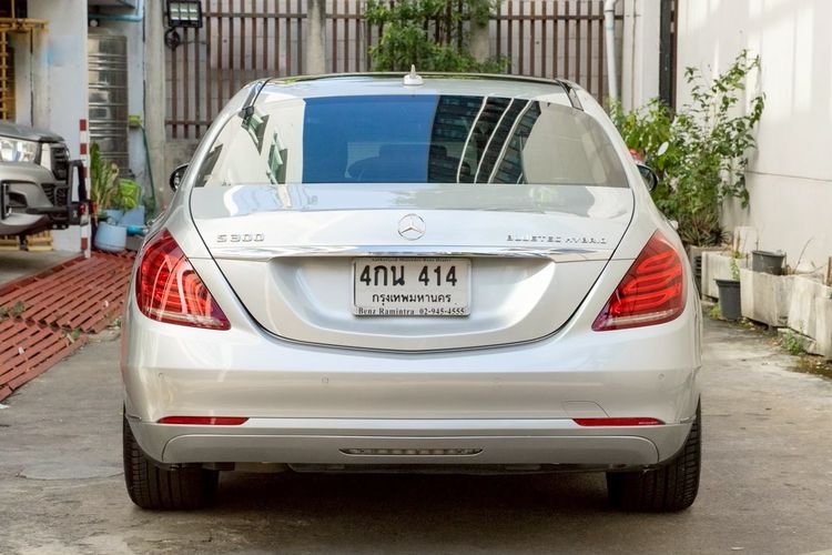 Mercedes-Benz S-Class 2015 S300 Sedan ปลั๊กอินไฮบริด (PHEV) ไม่ติดแก๊ส เกียร์อัตโนมัติ บรอนซ์เงิน รูปที่ 4