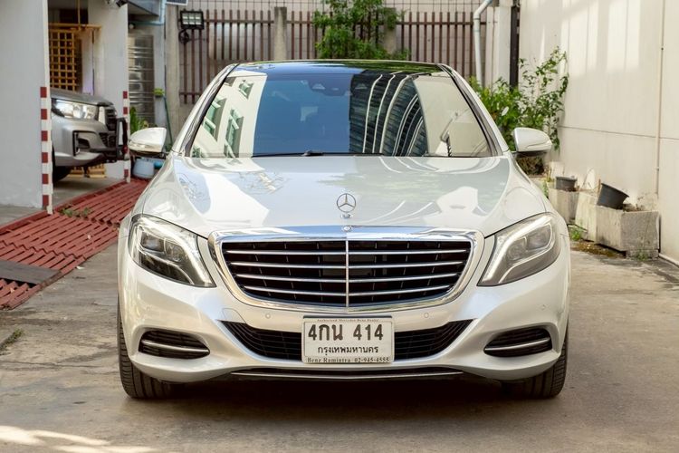Mercedes-Benz S-Class 2015 S300 Sedan ปลั๊กอินไฮบริด (PHEV) ไม่ติดแก๊ส เกียร์อัตโนมัติ บรอนซ์เงิน รูปที่ 3