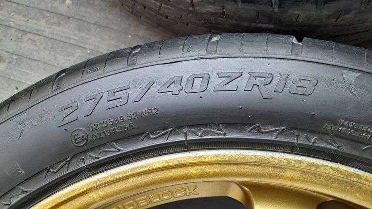 ล้อแม็ก พร้อมยาง ขอบ 18" รูปที่ 8