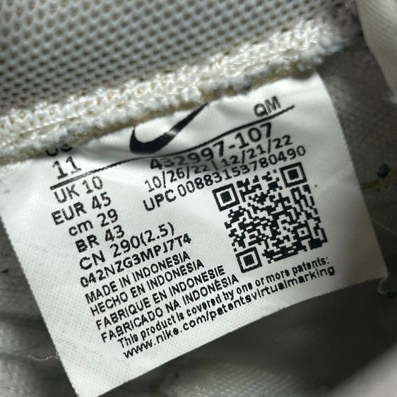 ★Nike KILLSHOT2 Leather★ ของแท้ไซส์ใหญ่ Size(11US 45EUR 290JP) สี Sail Midnight Navy  รูปที่ 2