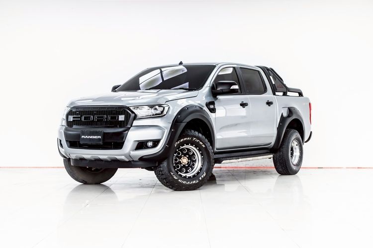 Ford Ranger 2018 2.2 Hi-Rider XLT Pickup ดีเซล ไม่ติดแก๊ส เกียร์อัตโนมัติ เทา