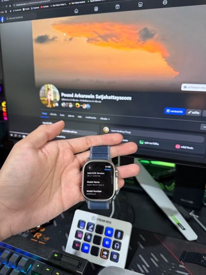 Apple watch Ultra 3  ครบกล่อง สาย Trail loop รูปที่ 2