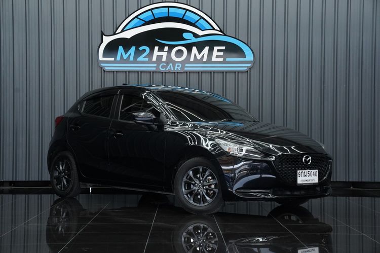 Mazda Mazda 2 2019 1.3 Skyactiv-G S Leather Sports Sedan เบนซิน เกียร์อัตโนมัติ ดำ รูปที่ 3