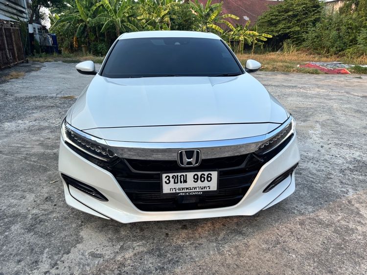 Honda Accord 2022 1.5 Turbo EL Sedan เบนซิน ไม่ติดแก๊ส เกียร์อัตโนมัติ ขาว รูปที่ 2