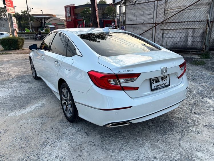 Honda Accord 2022 1.5 Turbo EL Sedan เบนซิน ไม่ติดแก๊ส เกียร์อัตโนมัติ ขาว รูปที่ 4