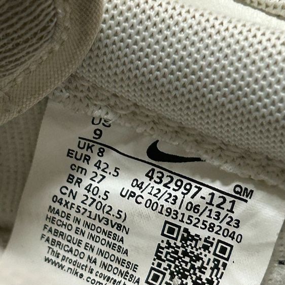 ★Nike KILLSHOT2 Leather★ สีSail Black-Gum ของแท้ Size(9US 42.5EUR 270JP) รูปที่ 2