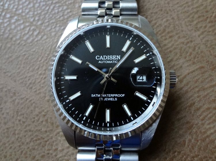 CADISEN Automatic ออโตเมติก C-8053G (Citizen Cal. 8215) ทรงโรเล็กซ์ DateJust รูปที่ 11