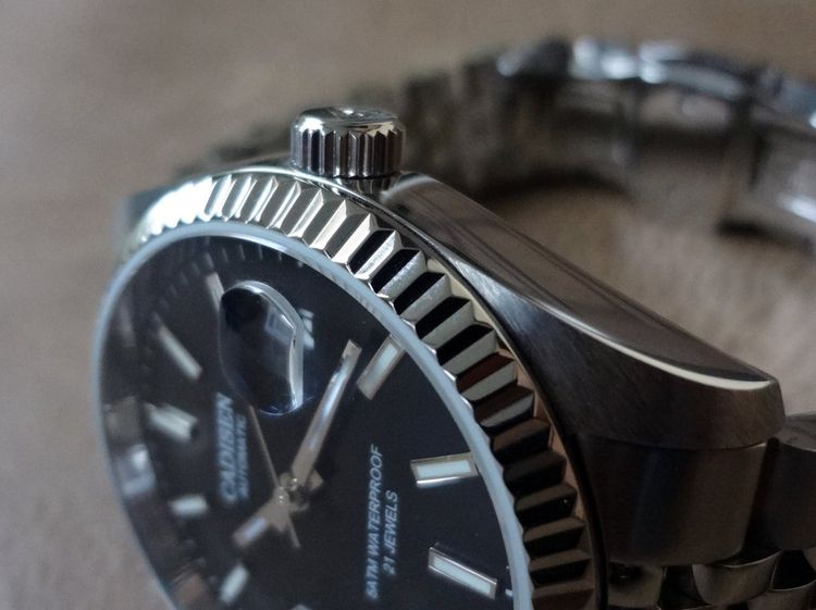 CADISEN Automatic ออโตเมติก C-8053G (Citizen Cal. 8215) ทรงโรเล็กซ์ DateJust รูปที่ 7