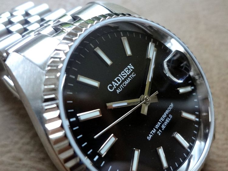 CADISEN Automatic ออโตเมติก C-8053G (Citizen Cal. 8215) ทรงโรเล็กซ์ DateJust รูปที่ 4