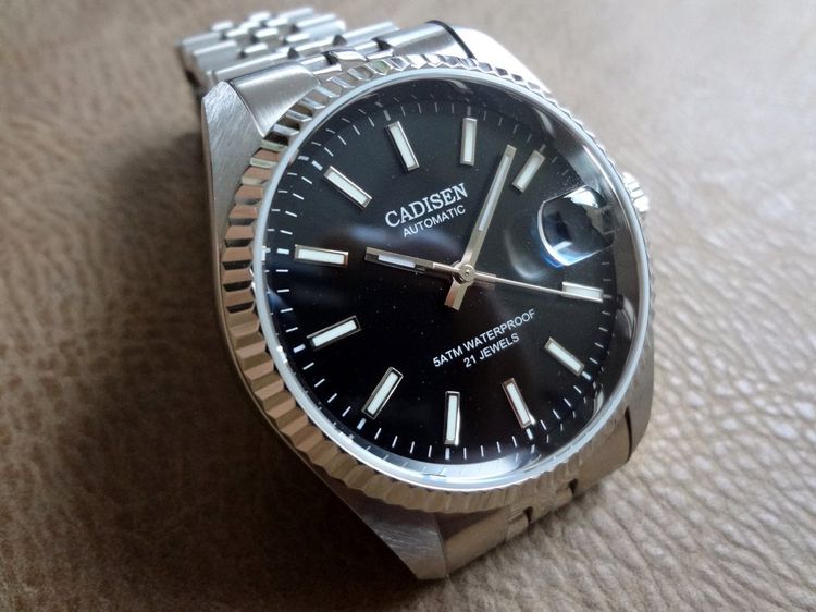 CADISEN Automatic ออโตเมติก C-8053G (Citizen Cal. 8215) ทรงโรเล็กซ์ DateJust รูปที่ 2