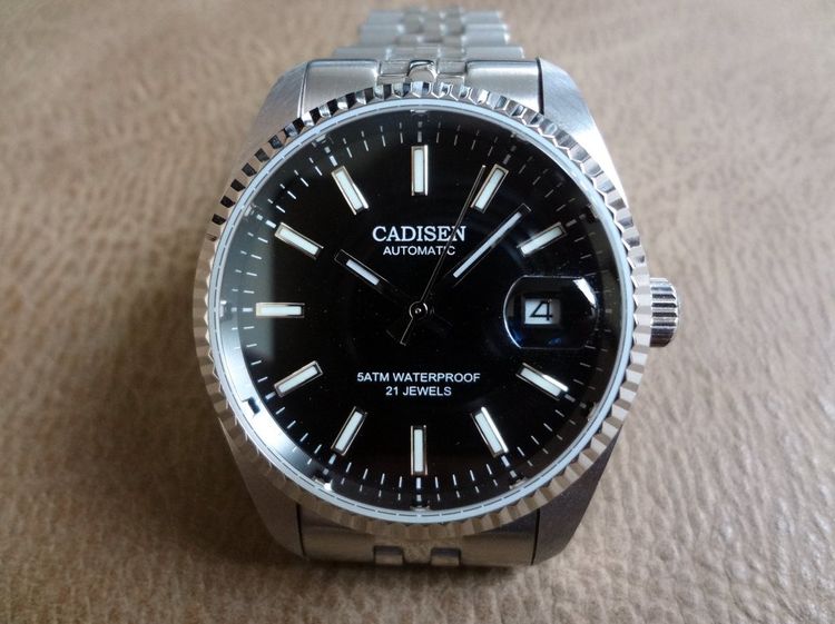 CADISEN Automatic ออโตเมติก C-8053G (Citizen Cal. 8215) ทรงโรเล็กซ์ DateJust รูปที่ 3