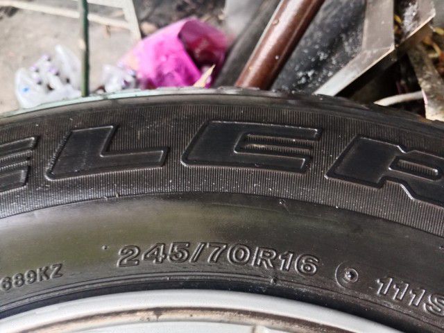 ล้อแม็ก isuzu พร้อมยาง bridgestone2วง รูปที่ 3