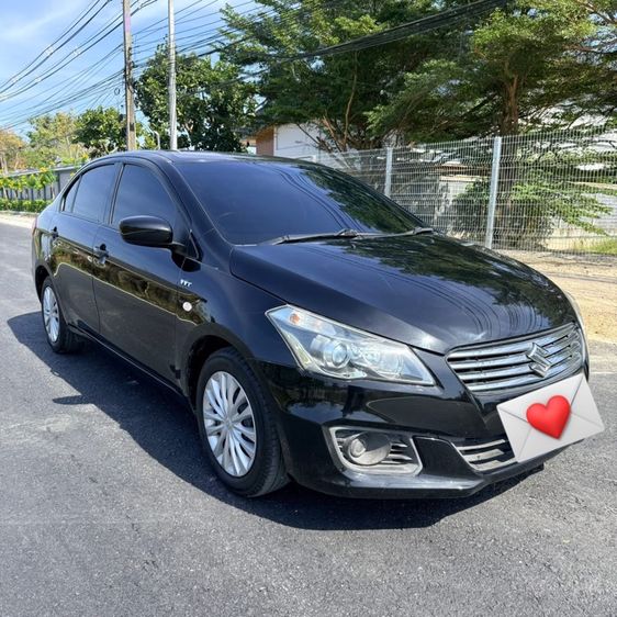 Suzuki Ciaz 2015 1.2 GL Sedan เบนซิน ไม่ติดแก๊ส เกียร์อัตโนมัติ ดำ รูปที่ 3