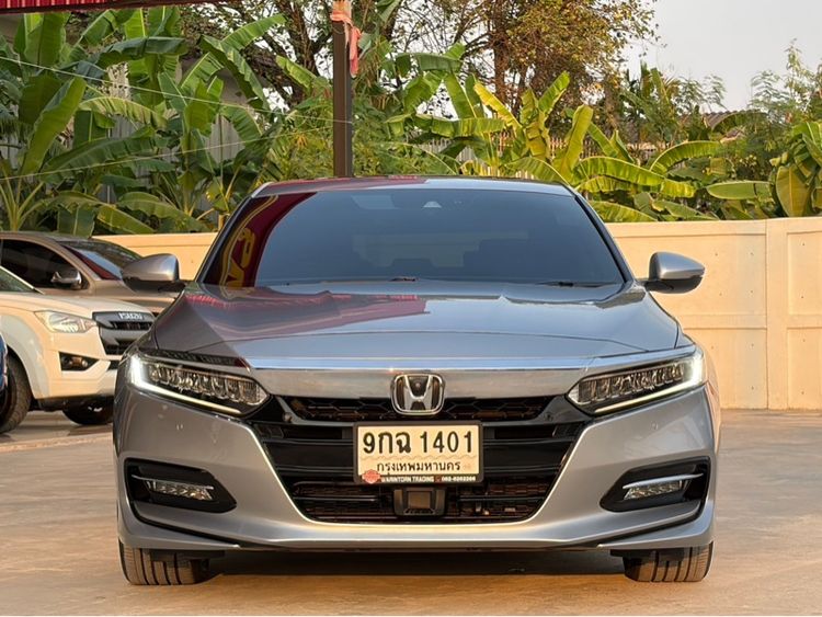 Honda Accord 2019 2.0 Hybrid Tech Sedan ไฮบริด ไม่ติดแก๊ส เกียร์อัตโนมัติ เทา รูปที่ 2