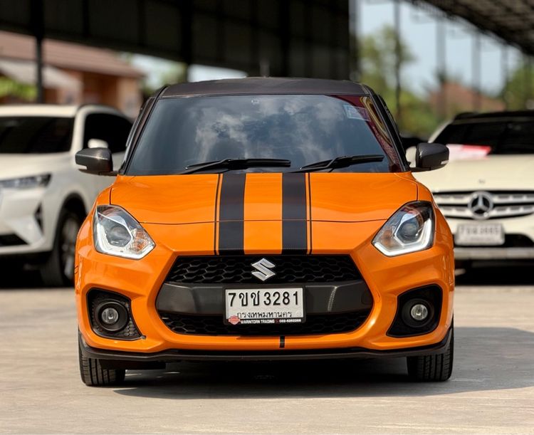 Suzuki Swift 2019 1.2 GLX Sedan เบนซิน ไม่ติดแก๊ส เกียร์อัตโนมัติ ส้ม รูปที่ 3