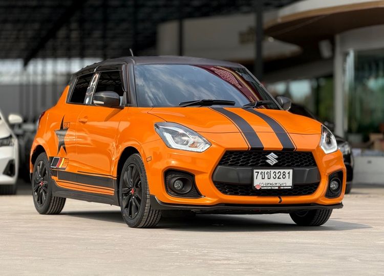 รถ Suzuki Swift 1.2 GLX สี ส้ม