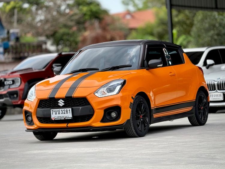 Suzuki Swift 2019 1.2 GLX Sedan เบนซิน ไม่ติดแก๊ส เกียร์อัตโนมัติ ส้ม รูปที่ 2