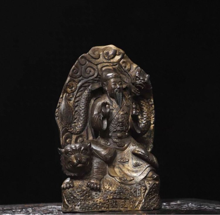 ❤️เทวรูปเทพเจ้าไฉ่ซิงเอี๊ย ปางบู๊ประทับบนหลังพยัคฆ์  รูปที่ 2