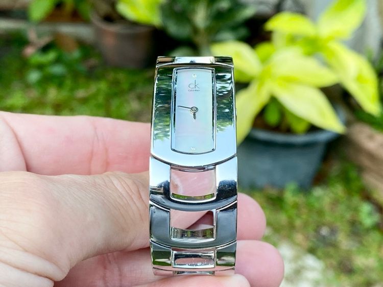 นาฬิกาCalvin Klein Dress Bangle Ladies Watch Mother-of-pearl dial (swiss made) รูปที่ 2