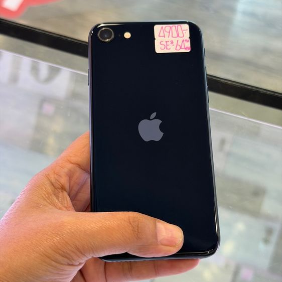 iPhone SE3 2022 64GB สีดำ เครื่องศูนย์ โมเดลTH สภาพสวยมาก รองรับ5G 🔥🔥 รูปที่ 2