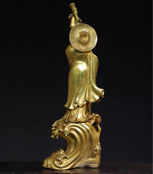 ✨รูปปั้นพระโพธิธรรม (ตั๊กม้อ) 