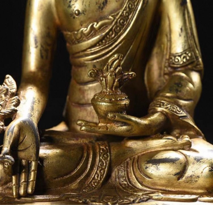 ✨พระไวโรจนพุทธะ ศิลปะมองโกเลีย  รูปที่ 6