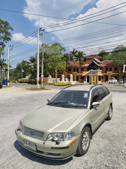 Volvo V40 2001 2.0 T4 Van เบนซิน ไม่ติดแก๊ส เกียร์อัตโนมัติ บรอนซ์ทอง รูปที่ 4