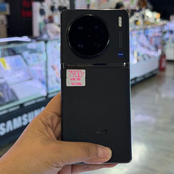 VIVO X90 Pro 5G สีดำ เครื่องศูนย์ สภาพสวย จอ6.78นิ้ว แรม12รอม256 กล้องZEISS 50ล้าน(3ตัว)🥰🥰 รูปที่ 2