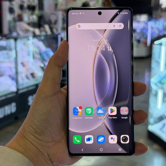 256 GB VIVO X90 Pro 5G สีดำ เครื่องศูนย์ สภาพสวย จอ6.78นิ้ว แรม12รอม256 กล้องZEISS 50ล้าน(3ตัว)🥰🥰