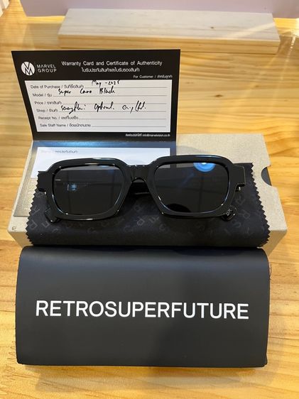 แว่น super แท้พร้อมอุปกรณ์ รูปที่ 2