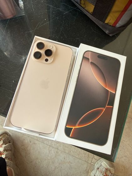 iPhone 16 pro max 256 gb desert titanium ครบกล่อง