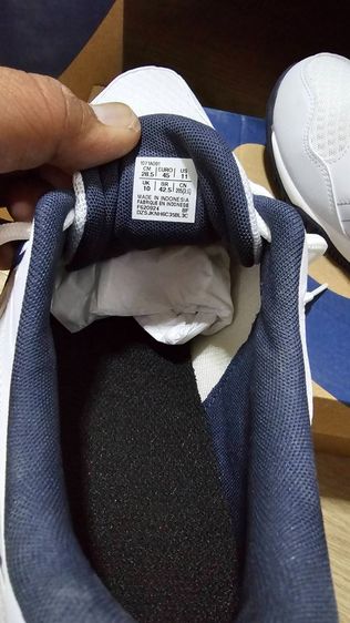 รองเท้า ASICS GEL-ROCKET 11 WHITE INDIGO  รูปที่ 4