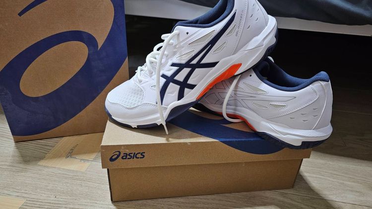 รองเท้า ASICS GEL-ROCKET 11 WHITE INDIGO  รูปที่ 5