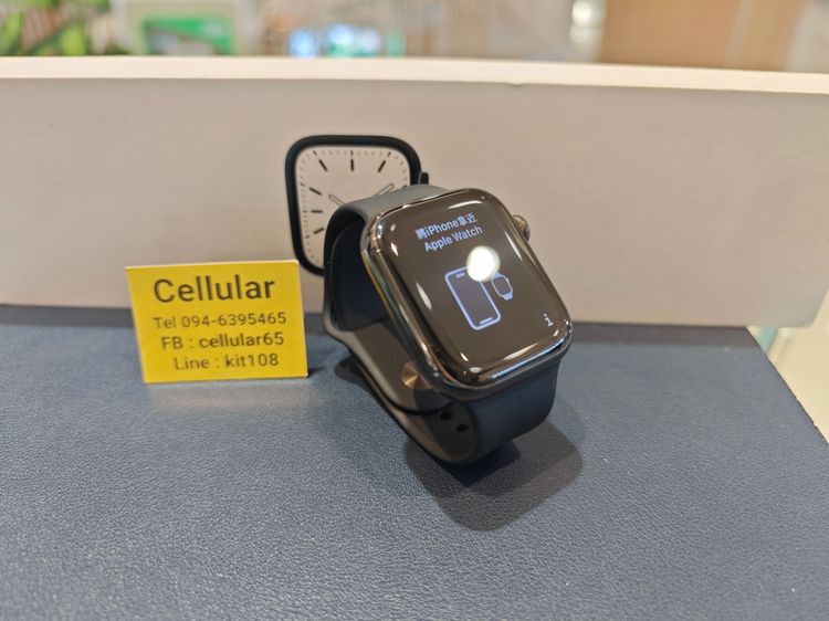 AppleWatch Series7 Stainless 45mm Cellular สภาพสวย เครื่องไทย รูปที่ 2