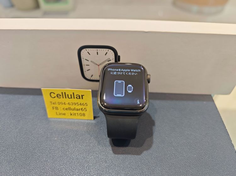 AppleWatch Series7 Stainless 45mm Cellular สภาพสวย เครื่องไทย รูปที่ 3