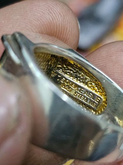 เเหวนอินทรีงานนอกทอง18k รูปที่ 3
