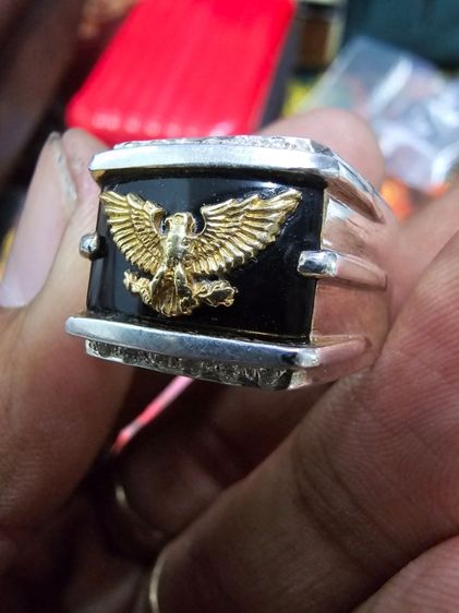 เเหวนอินทรีงานนอกทอง18k