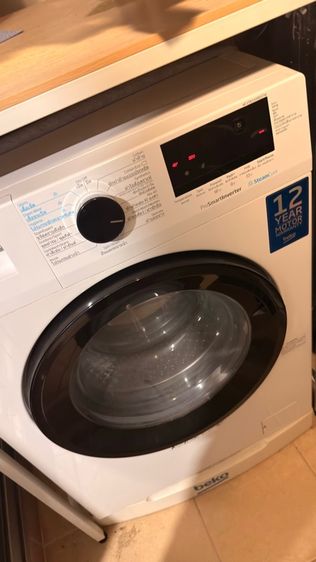 เครื่องซักผ้า beko ขนาด 9กก ระบบinverter ใช้งานมา1ปีกว่า รูปที่ 2